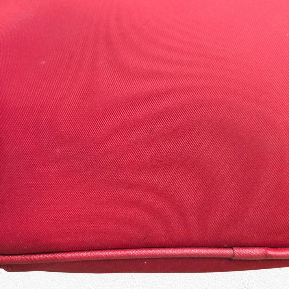 Kate Spade Red Nylon Crossbody Bag Stripe Lining Adjustable Strap Shoulder Purse